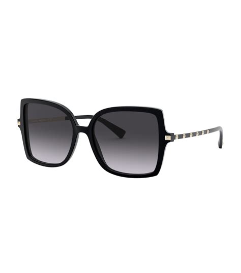 valentino rockstud butterfly sunglasses